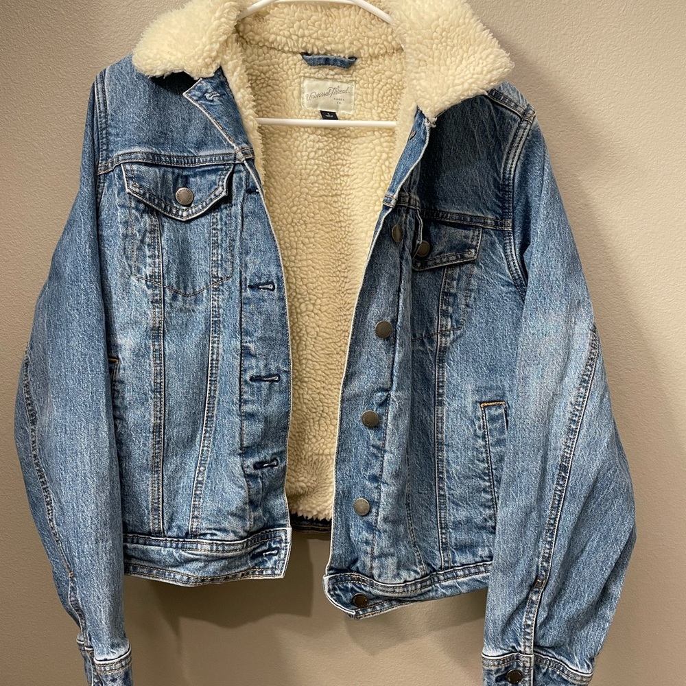Jean Jacket Lined with Wool